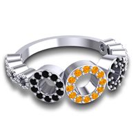 Statement Pave Khadi Ring