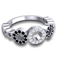 Statement Pave Khadi Ring