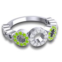 Statement Pave Khadi Ring