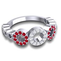 Statement Pave Khadi Ring