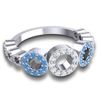 Statement Pave Khadi Ring