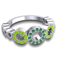 Statement Pave Khadi Ring