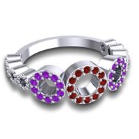 Statement Pave Khadi Ring