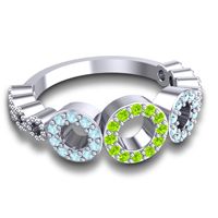 Statement Pave Khadi Ring