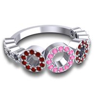 Statement Pave Khadi Ring