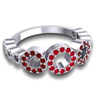 Statement Pave Khadi Ring