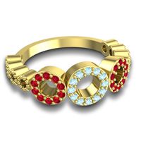 Statement Pave Khadi Ring