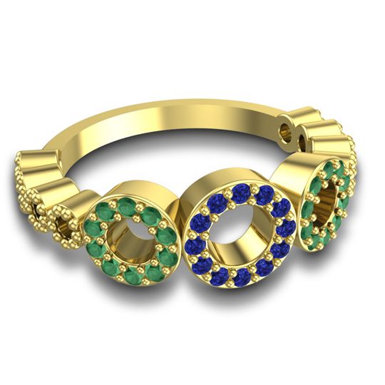 Statement Pave Khadi Ring