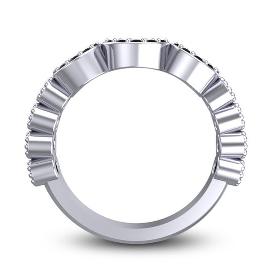 Statement Pave Khadi Ring