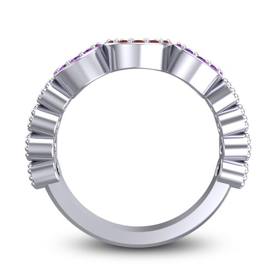 Statement Pave Khadi Ring
