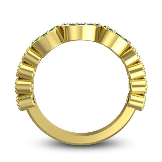 Statement Pave Khadi Ring
