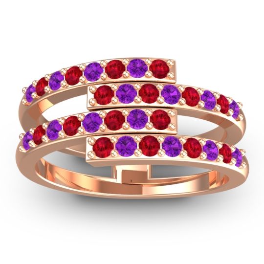 Simple Modern Pave Cita Ring