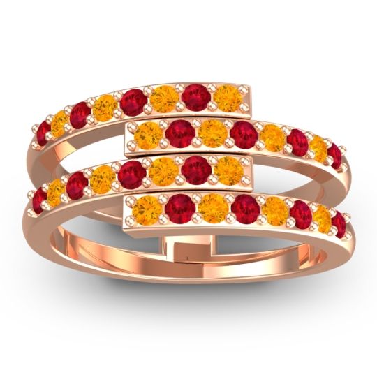 Simple Modern Pave Cita Ring