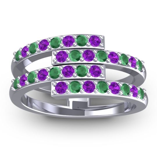 Simple Modern Pave Cita Ring