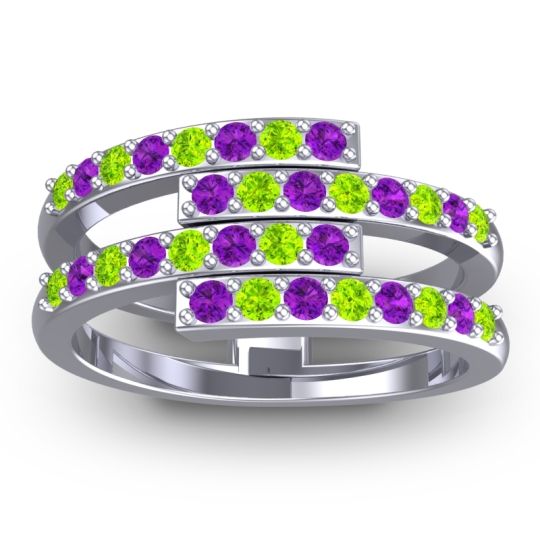 Simple Modern Pave Cita Ring