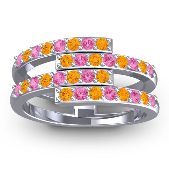 Simple Modern Pave Cita Ring