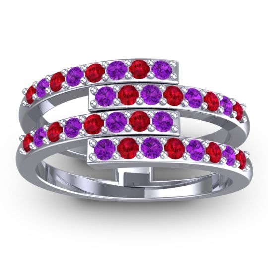 Simple Modern Pave Cita Ring