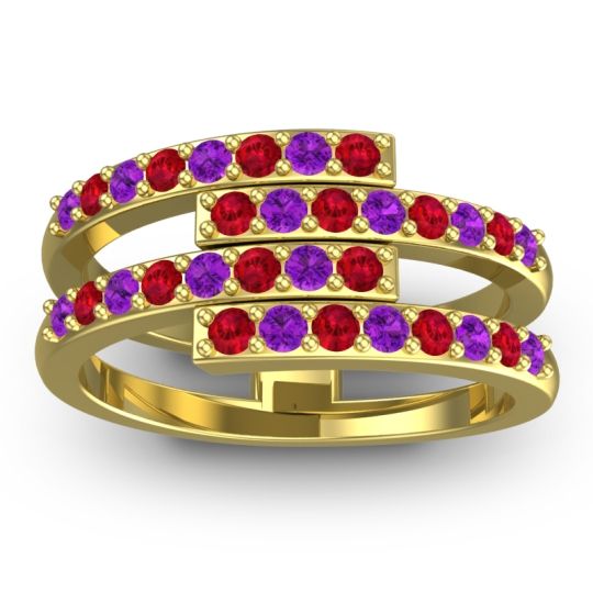 Simple Modern Pave Cita Ring