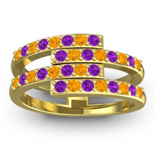 Simple Modern Pave Cita Ring