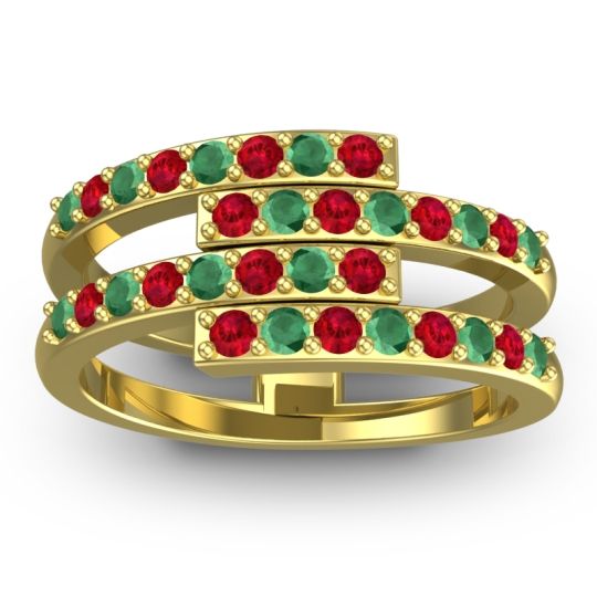 Simple Modern Pave Cita Ring