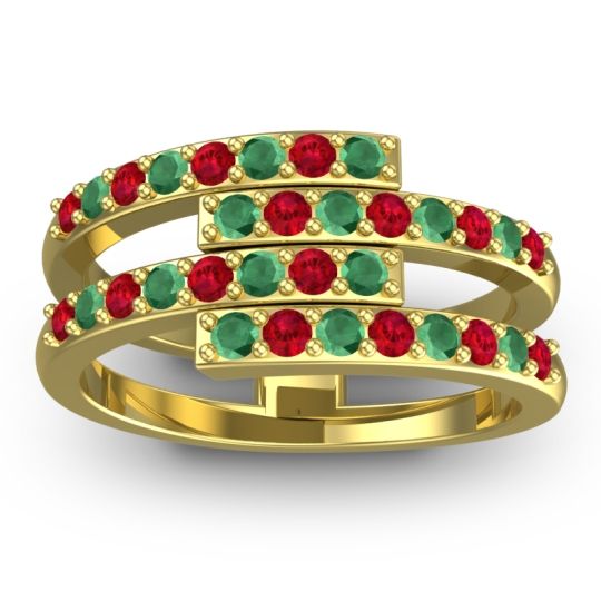 Simple Modern Pave Cita Ring