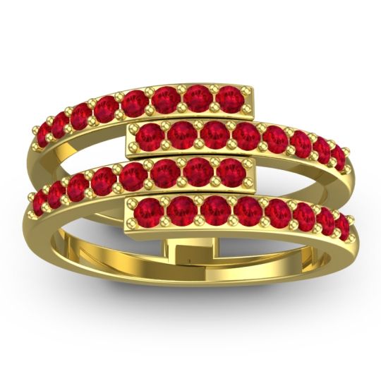 Simple Modern Pave Cita Ring