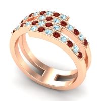 Simple Modern Pave Cita Ring