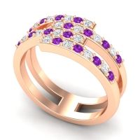 Simple Modern Pave Cita Ring