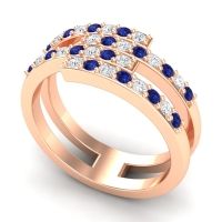 Simple Modern Pave Cita Ring