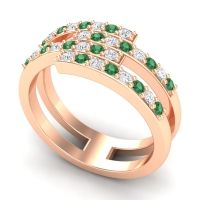 Simple Modern Pave Cita Ring