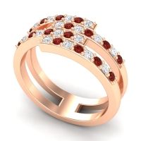 Simple Modern Pave Cita Ring