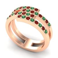 Simple Modern Pave Cita Ring