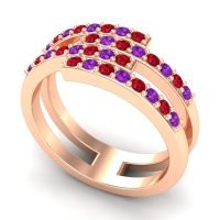 Simple Modern Pave Cita Ring