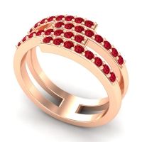 Simple Modern Pave Cita Ring