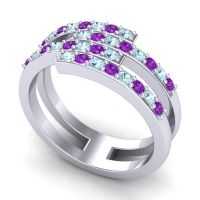 Simple Modern Pave Cita Ring