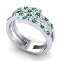 Simple Modern Pave Cita Ring