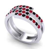 Simple Modern Pave Cita Ring