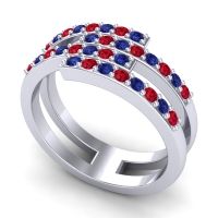 Simple Modern Pave Cita Ring