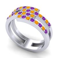 Simple Modern Pave Cita Ring