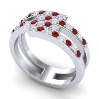 Simple Modern Pave Cita Ring