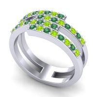 Simple Modern Pave Cita Ring