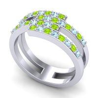 Simple Modern Pave Cita Ring