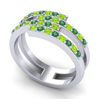 Simple Modern Pave Cita Ring