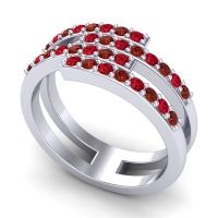 Simple Modern Pave Cita Ring