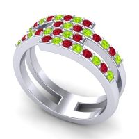 Simple Modern Pave Cita Ring