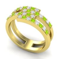 Simple Modern Pave Cita Ring