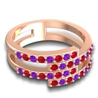 Simple Modern Pave Cita Ring