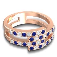 Simple Modern Pave Cita Ring