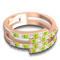 Simple Modern Pave Cita Ring