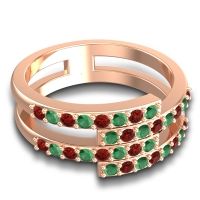 Simple Modern Pave Cita Ring